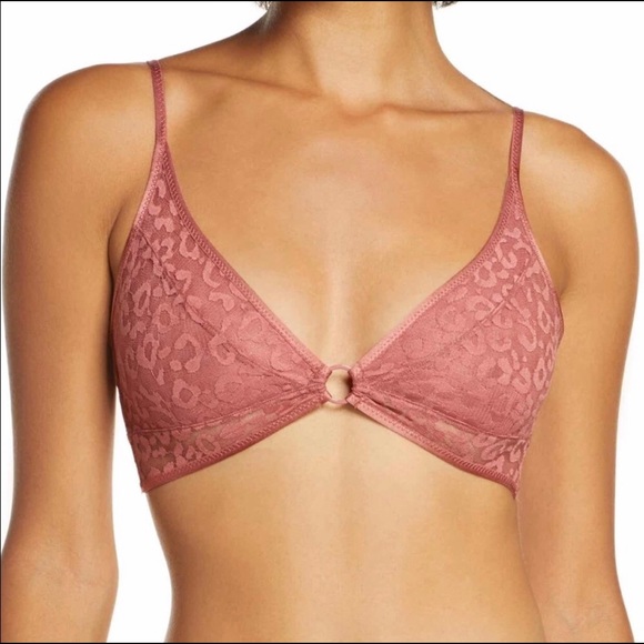 NWT FREE PEOPLE Allure Leopard Print Toni Bralette - Picture 3 of 8